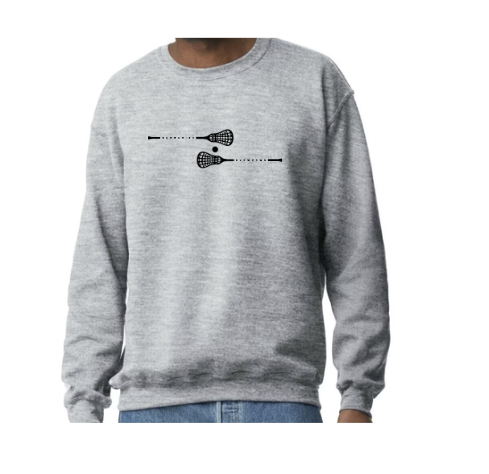 Grey Crew Neck Sweatshirt Showdown Logo- Adult Sizes