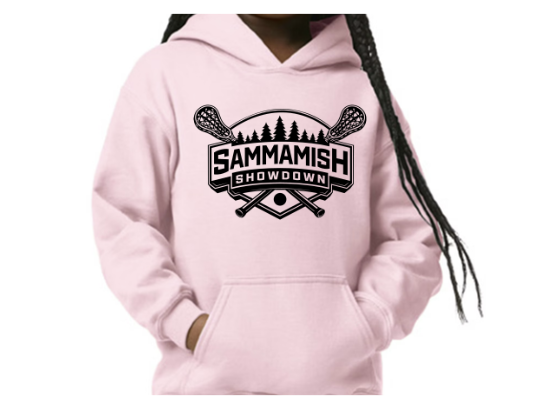Light Pink Hooded Sweatshirt Youth sizes