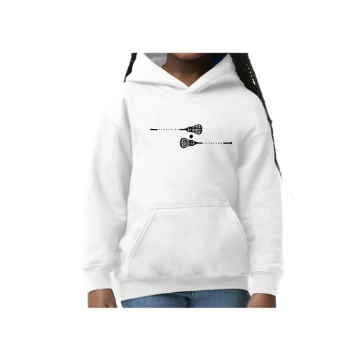 White Hoodie with Sammamish Showdown Logo- Youth Sizes
